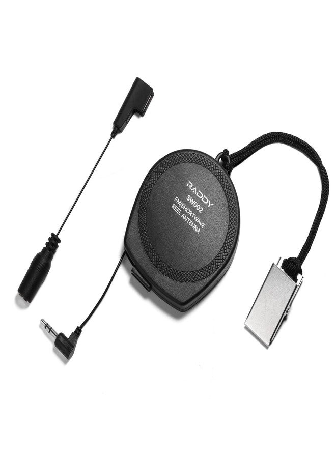 Raddy SW002 Shortwave/FM Reel Antenna, 23.6’ External Antenna for Increase Signal Reception, Compatible with All SW Radio, RF919, RF320, RF750, RF757, RF75A, RF886, RF206, RE40, DSP2 - Image 1